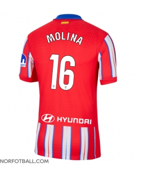 Billige Fotballdrakt Atletico Madrid Nahuel Molina #16 Replika Hjemmedrakt 2024-25 Kortermet